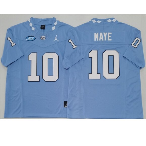 Drake Maye Blue Stitched Jersey Vapor Can Choose Mens Youths - Picture 2 of 2